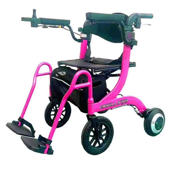 Discover Mobility Wheellator 3 In 1 - Hybrid Power Wheelchair - Pink