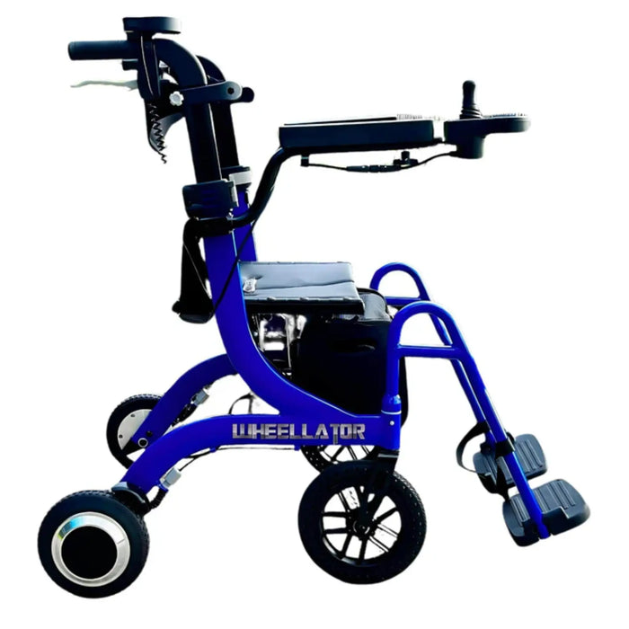 Discover Mobility Wheellator 3 In 1 - Hybrid Power Wheelchair - Blue