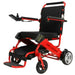 Discover Mobility Air Hawk Foldable Electric Power Wheelchair - Red