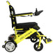 Discover Mobility Air Hawk Foldable Electric Power Wheelchair - Yellow