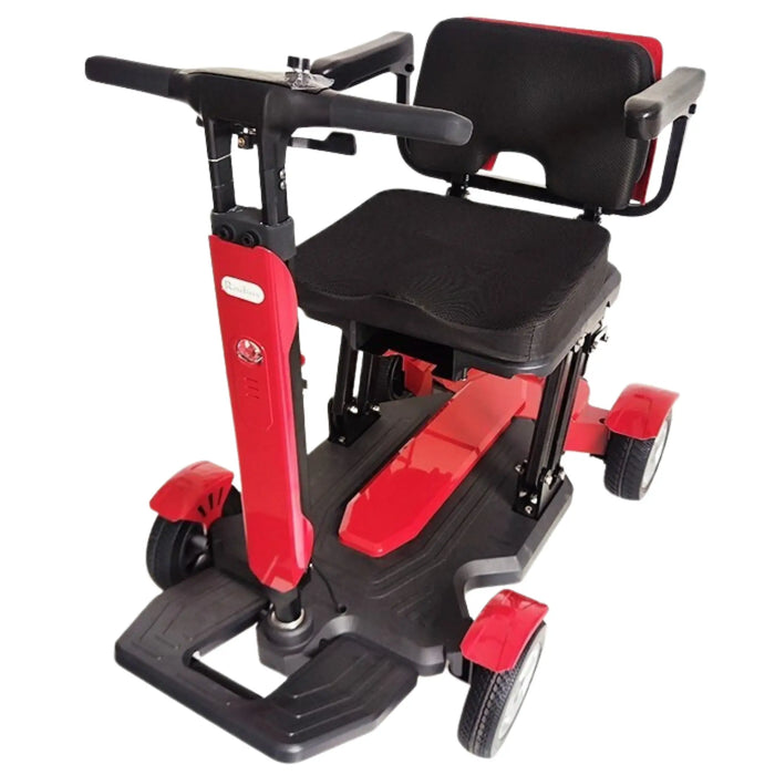 Discover Your Mobility Radius Tandem Steering Scooter - Red