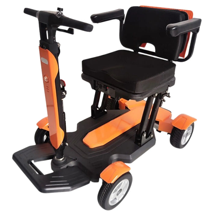 Discover Your Mobility Radius Tandem Steering Scooter - Orange