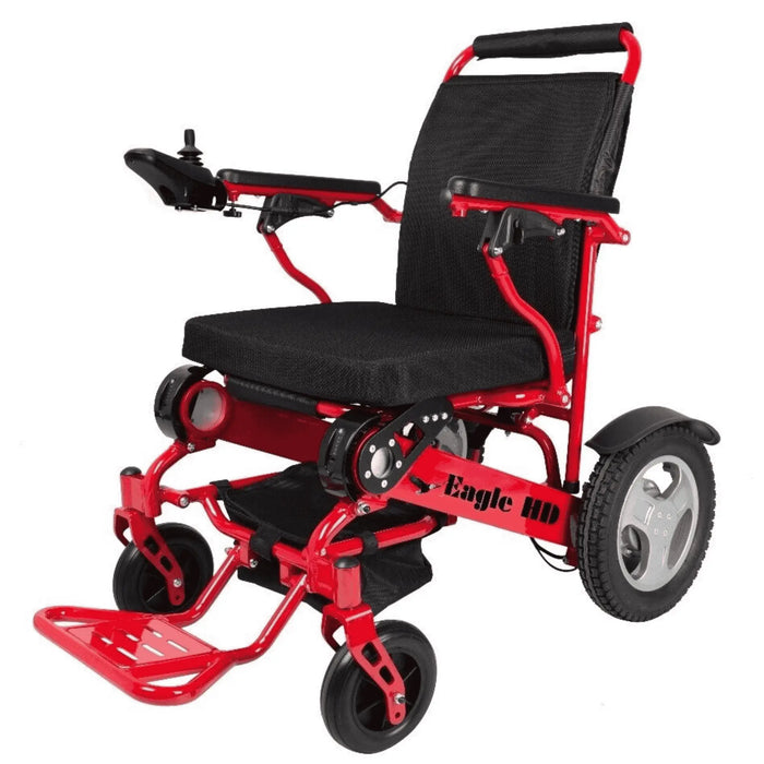 Discover Mobility Eagle HD Power Wheelchair - Red