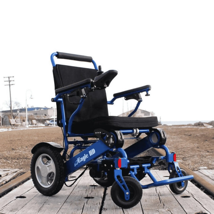 Discover Mobility Eagle HD Power Wheelchair - Blue