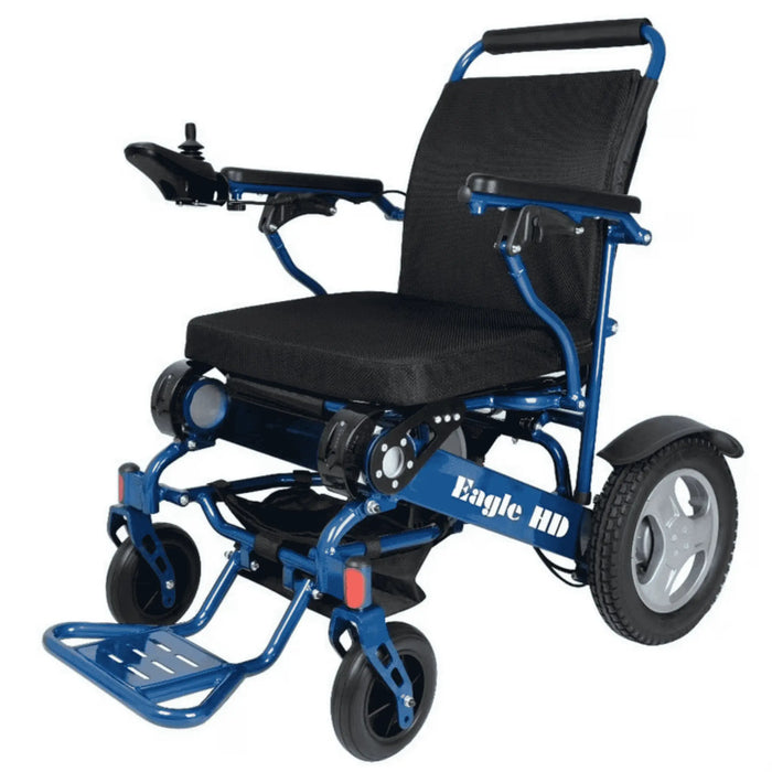 Discover Mobility Eagle HD Power Wheelchair - Blue