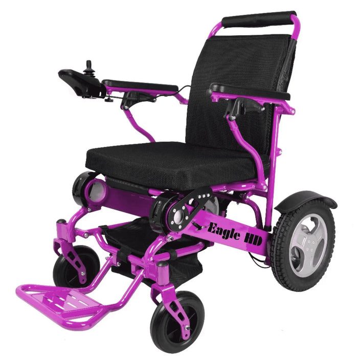 Discover Mobility Eagle HD Power Wheelchair - Pink