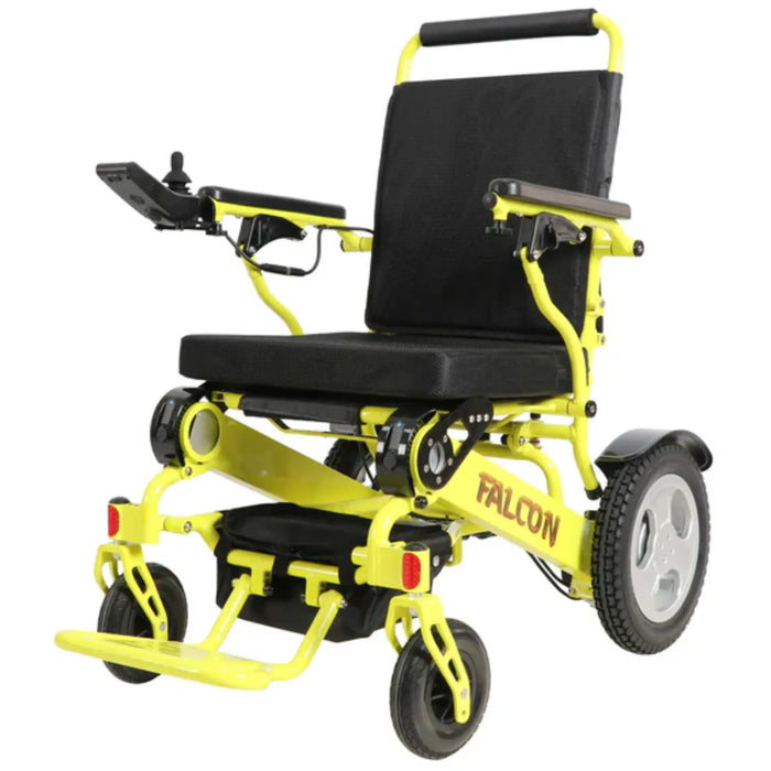 Discover Your Mobility Falcon Electric Wheelchair Yellow