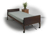 Drive Medical Ortho-Coil Super-Firm Support Innerspring Mattress, 80" positioned inside bed for visual effect