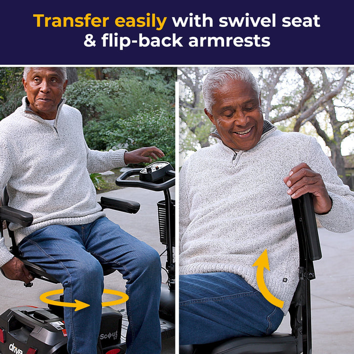 Drive Medical Scout Compact Travel Scooter — View 6