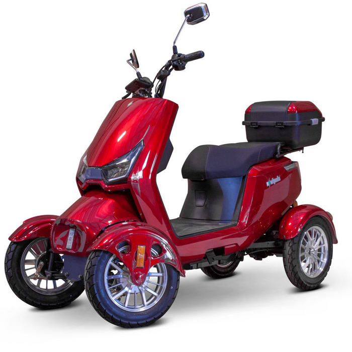 EWheels EW-75 4-Wheel Mobility Scooter - Red