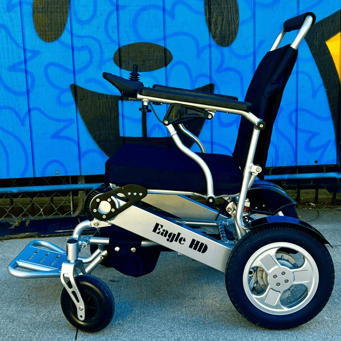 Eagle HD Power Wheelchair - Silver