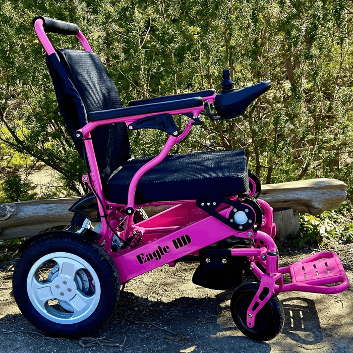 Eagle HD Power Wheelchair-Pink