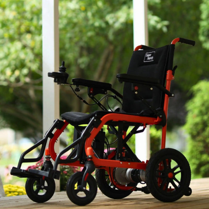 SuperHandy GUT155 220 Lbs Electric Wheelchair - with Background