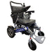 Discover Mobility Evaluation Automatic Folding Power Wheelchair Blue