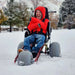 Extreme Motus Emma X3 All Terrain Wheelchair - Lightweight 49 lbs - Snow Terrain