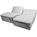 Flexabed Premier Full Electric Adjustable Bed - Twin Bed Split with Gray Mattress