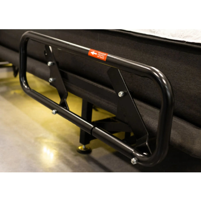 Flexabed Side Rails for Adjustable Beds folded away
