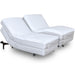 Flexabed Premier Full Electric Adjustable Bed Twin Bed Split with White Mattress