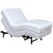 Flexabed Premier Full Electric Adjustable Bed - Twin Bed White Mattress