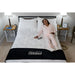 An individual enjoying the massage option of the Flexabed adjustable bed