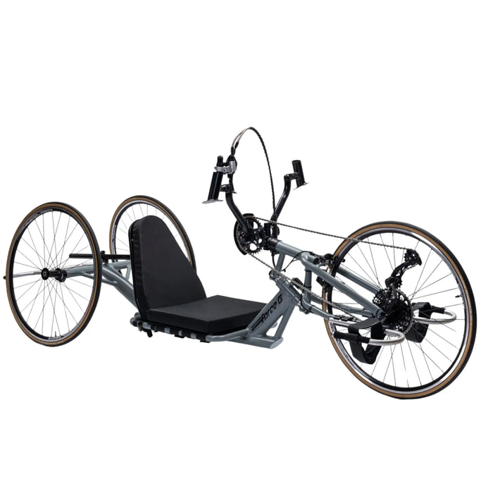 Force G Handcycle by Top End - Front view side
