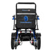 Forcemech Navigator Pro Folding Electric Wheelchair - Blue Back View