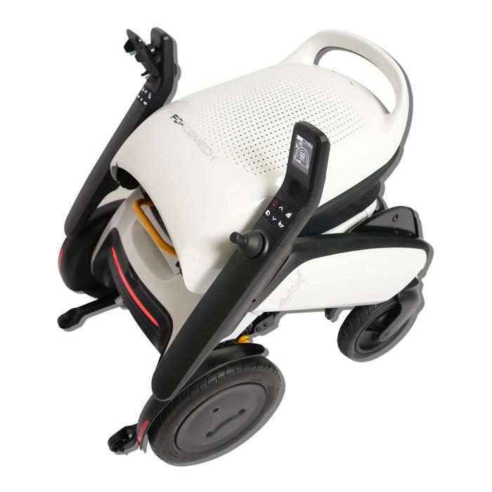 Forcemech ARK All-Terrain Folding Power Wheelchair Folded view