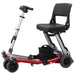 FreeRider Luggie Classic 2 Folding Mobility Scooter in Classic Red Color
