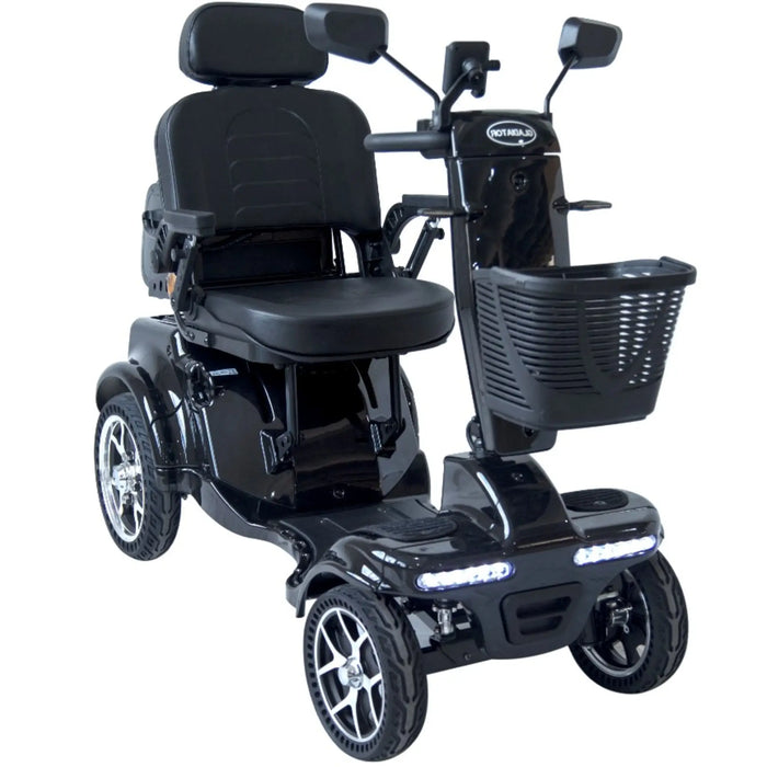 Gladiator 4 Wheel Heavy Duty Mobility Scooter by Discover Your Mobility - Black Front