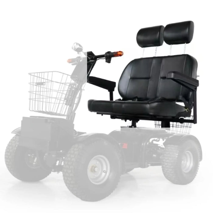 Dual Seat for Green Transporter Ninja Scooter