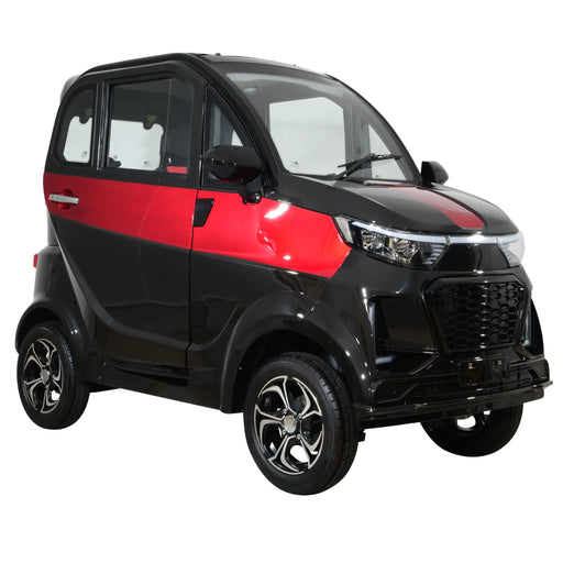 Q Runner Express Luxury 2-Seater Enclosed Mobility Scooter | 35 Mile Range & 18 MPH