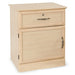 Hamilton 1 Drawer Nightstand For Assisted Living in maple finish