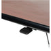 Hamilton Tilt Top Senior Living Dining Table showing its adjustable height lever