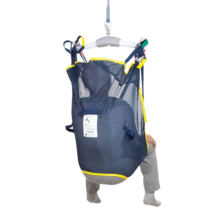 Universal Mesh Sling with Head Support – 450 to 1000 lbs Capacity, Full Body Lift Sling