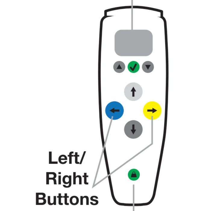 Hand Control with Charging For A Series Ceiling Lift - 4 Channel