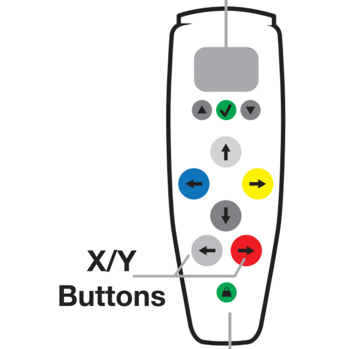 Hand Control with Charging For A Series Ceiling Lift with 6 Channel