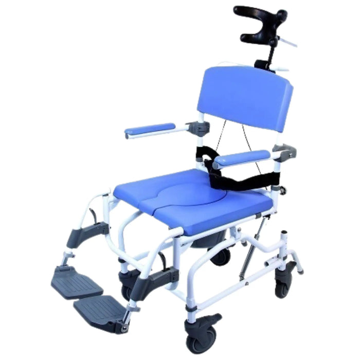 Healthline EZ Life 190-4W 18” 4 Way Seat Tilt Shower Chair(Tilt)