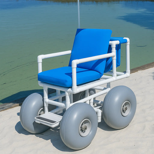 Healthline WHEELEEZ-4 Large Tire Beach Wheelchair
