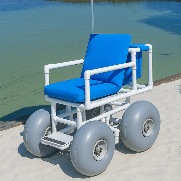 Healthline WHEELEEZ-4 Large Tire Beach Wheelchair