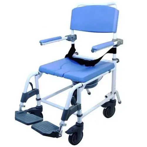 Healthline EZ Life 150 15" Aluminum Shower Commode Chair (Non-Tilt)