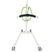 Human Care Alzaro Passive Floor Lift Curved Boom Portable Patient Lift - Front View with Leg wide