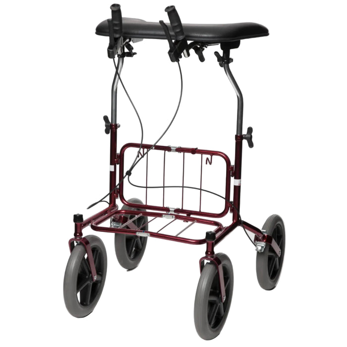 Human Care Carl-Oskar Trolley Walker – Wide Forearm Support and Easy Maneuverability for Maximum Comfort