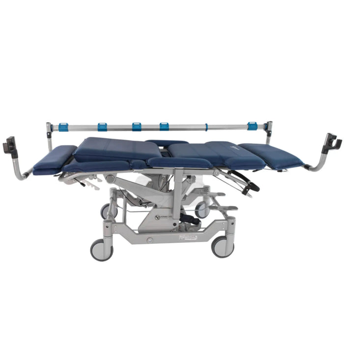 Human Care I-400 Barton Bariatric Convertible Transfer Chair - 400 lbs Capacity