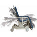Human Care I-400 Barton Bariatric Convertible Transfer Chair - 400 lbs Capacity