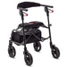 Human Care NeXus 3 Rollator – Innovative Cross-Folding Design - Black Back