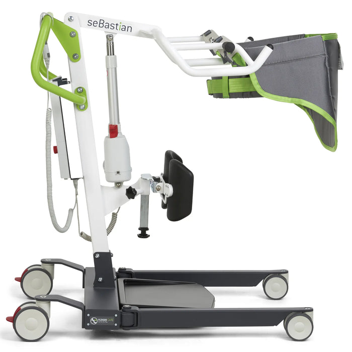 Human Care SeBastian II Electric Sit to Stand Lift – Patient Lift for Bed, Wheelchair and Toileting