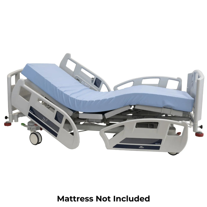 Guess 402 Adjustable Hospital Bed – 4-Motor Electric Control, Trendelenburg, and 551 lbs Capacity by Human Care mattress not included