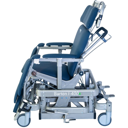 Human Care I-400X Barton Bariatric Convertible Transfer Chair – Tilt Forward, Lateral Transfer, Portable Design