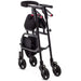Human Care neXus oNe Foldable Rollator – Ultra-Slim, Cable-Free Folding Walker for Indoor Use
