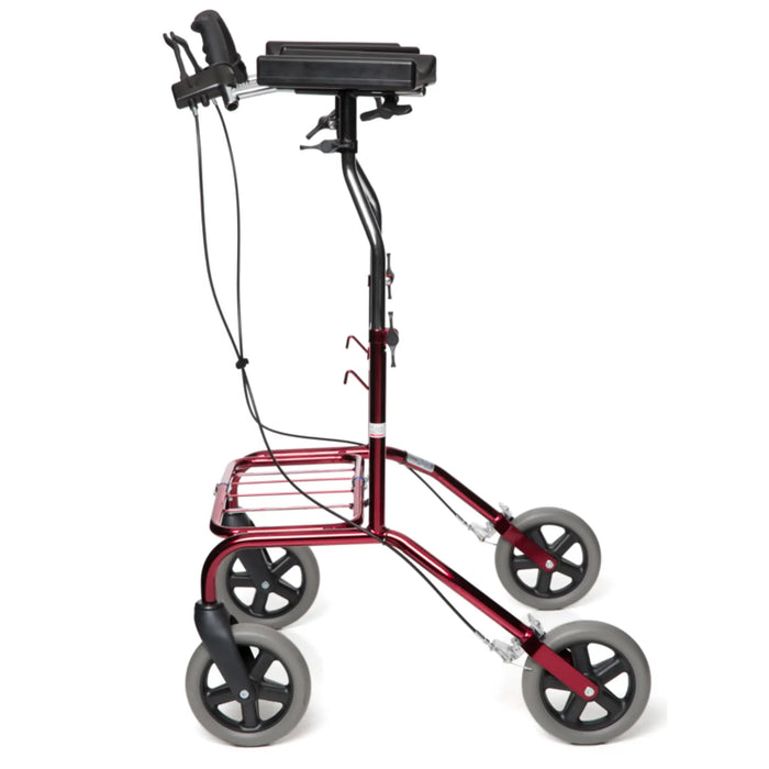 Human Care Rebel RA Foldable Rollator – Easy to Maneuver for Indoor & Outdoor Use